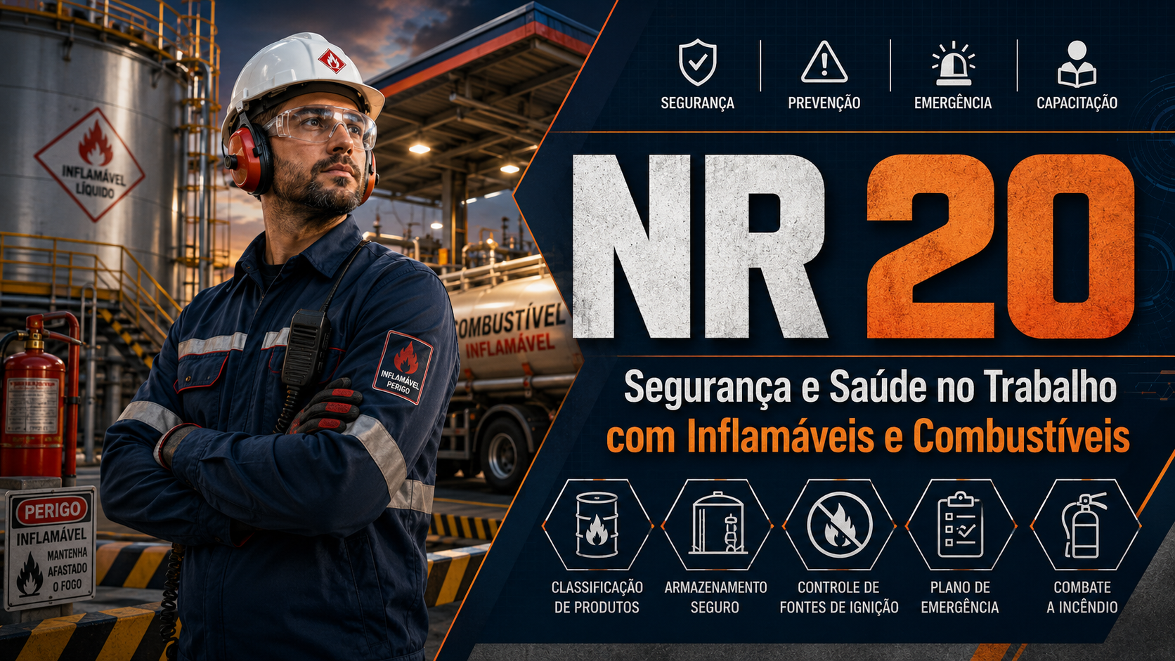 NR 20 - Inflamáveis e Combustíveis