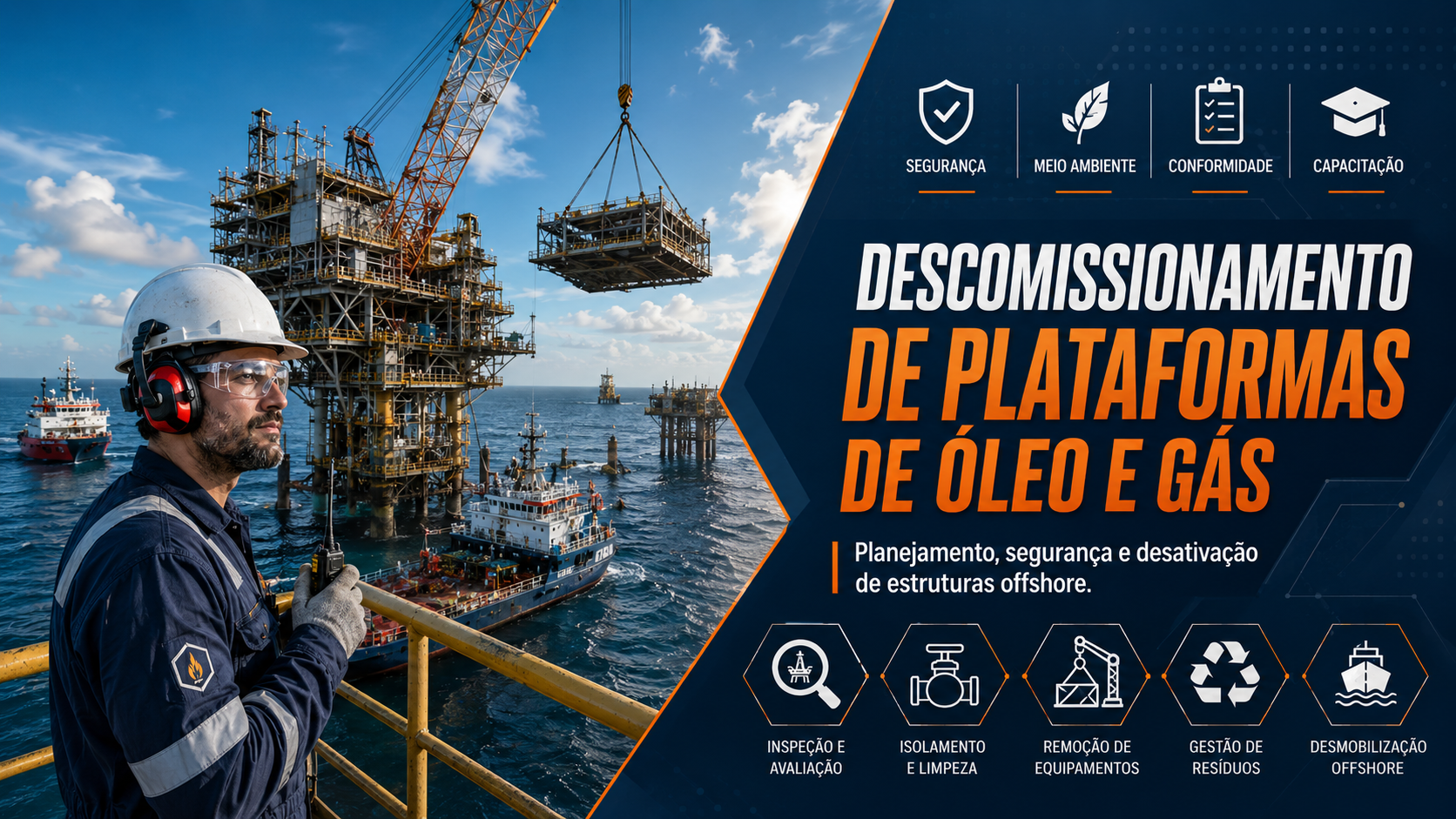 Descomissionamento de Plataformas de Óleo e Gás