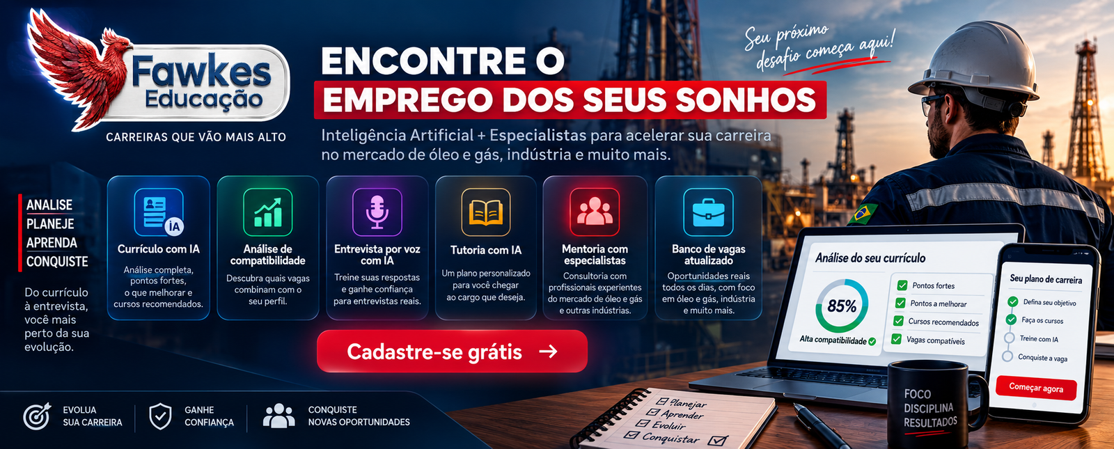 Encontre o emprego dos seus sonhos — cadastre-se grátis
